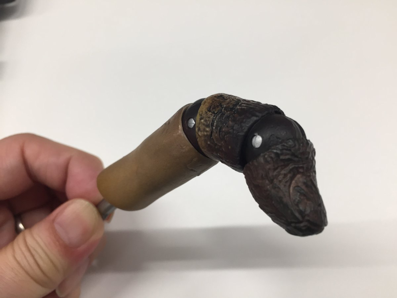 Illustration for article titled Resident Evil 7 USB Doll Finger Looks Like A Burnt Penis